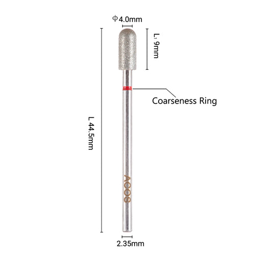 ACOS Diamond Rounded Top Cylinder Barrel Nail Drill Bit - Lashmer