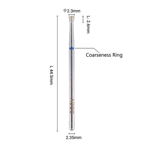 ACOS Pre Treatment Diamond Milling Cutter Rotary Nail Drill Bit(#002) - Lashmer