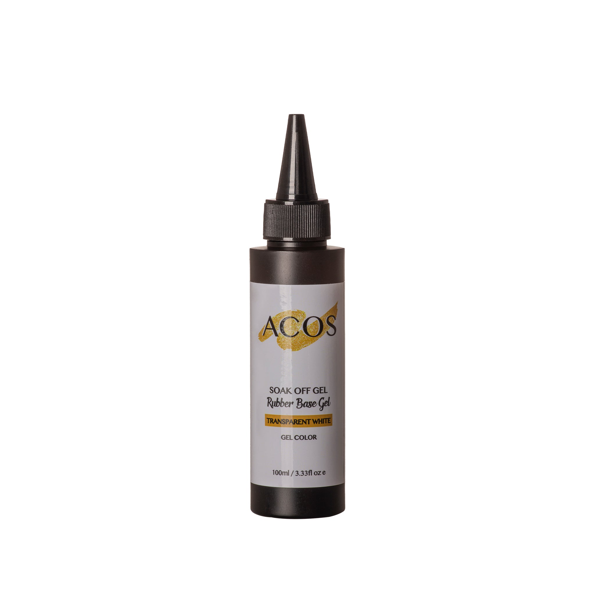 ACOS Rubber Base Soak Off Gel In A Bottle (100ml) - Lashmer