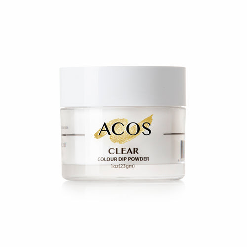 ACOS Dipping Powder clear colour( 23gm) - Lashmer Nails&Eyelashes Supplier