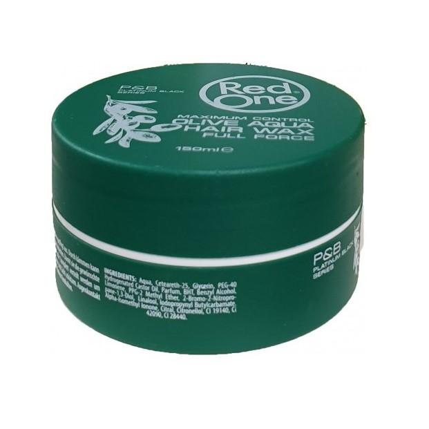 RedOne Aqua Hair Wax Full Force Olive 150ml
