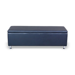 Karma Pooraka 3 Seater Ottoman Waiting Lounge With Storage 05010101 - Black Retail Karma