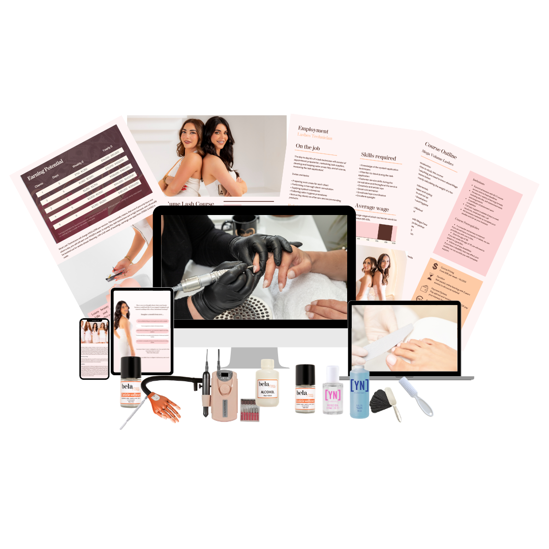 Nail Bundle + Kits online beauty course