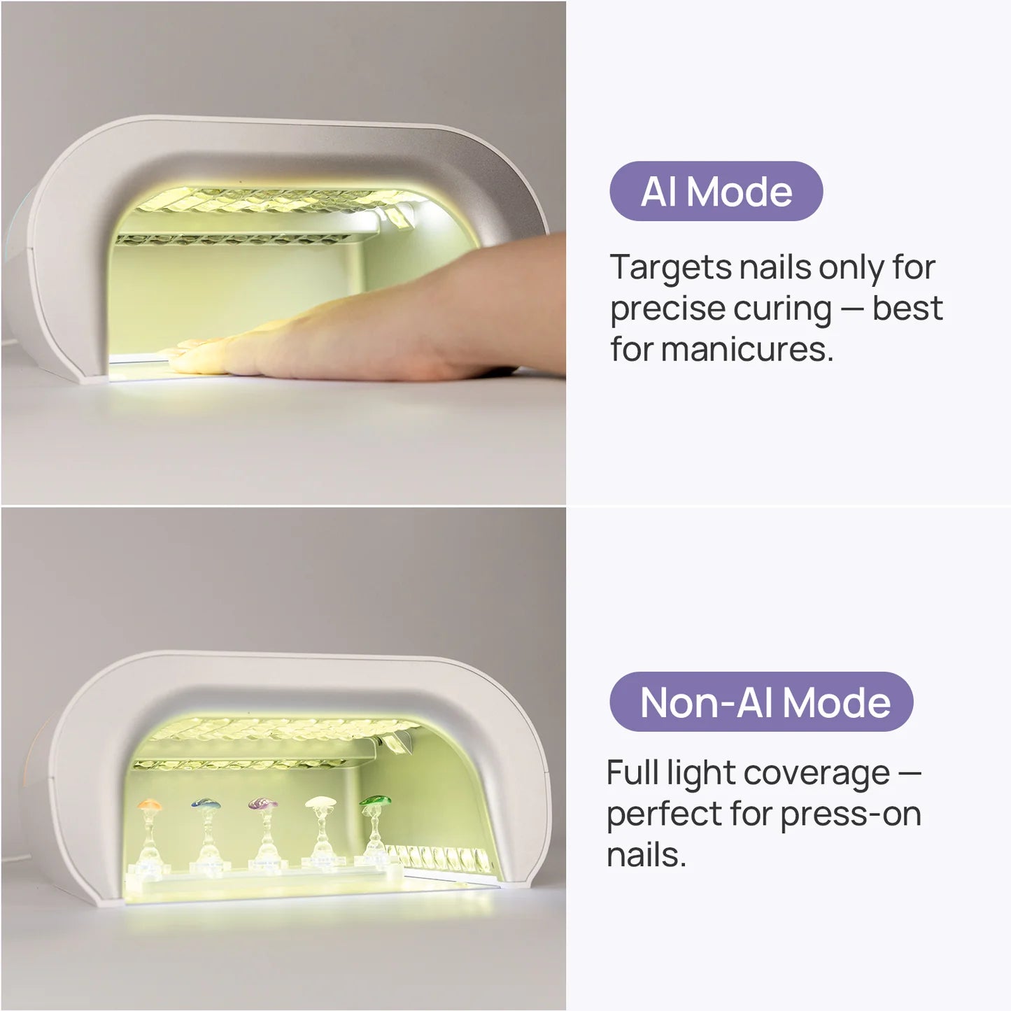 O NAIL Skin Health No.1 AI Nail Lamp - Lashmer