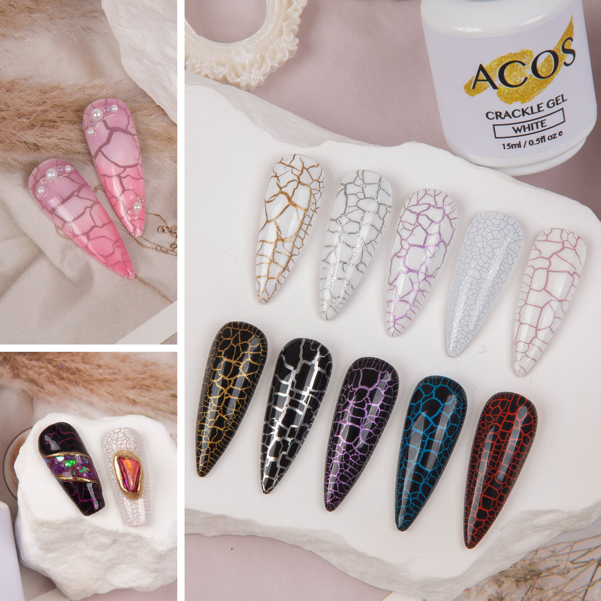 ACOS Crackle Gel (15ml) - Lashmer