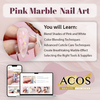ACOS Pink Marble Nail Art Short Course