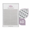 XL tray-Short Stem Premade Fans | Lashmer | C, D Curl--6D - 16 Lines - 320 Fans, Ultra Black - Lashmer