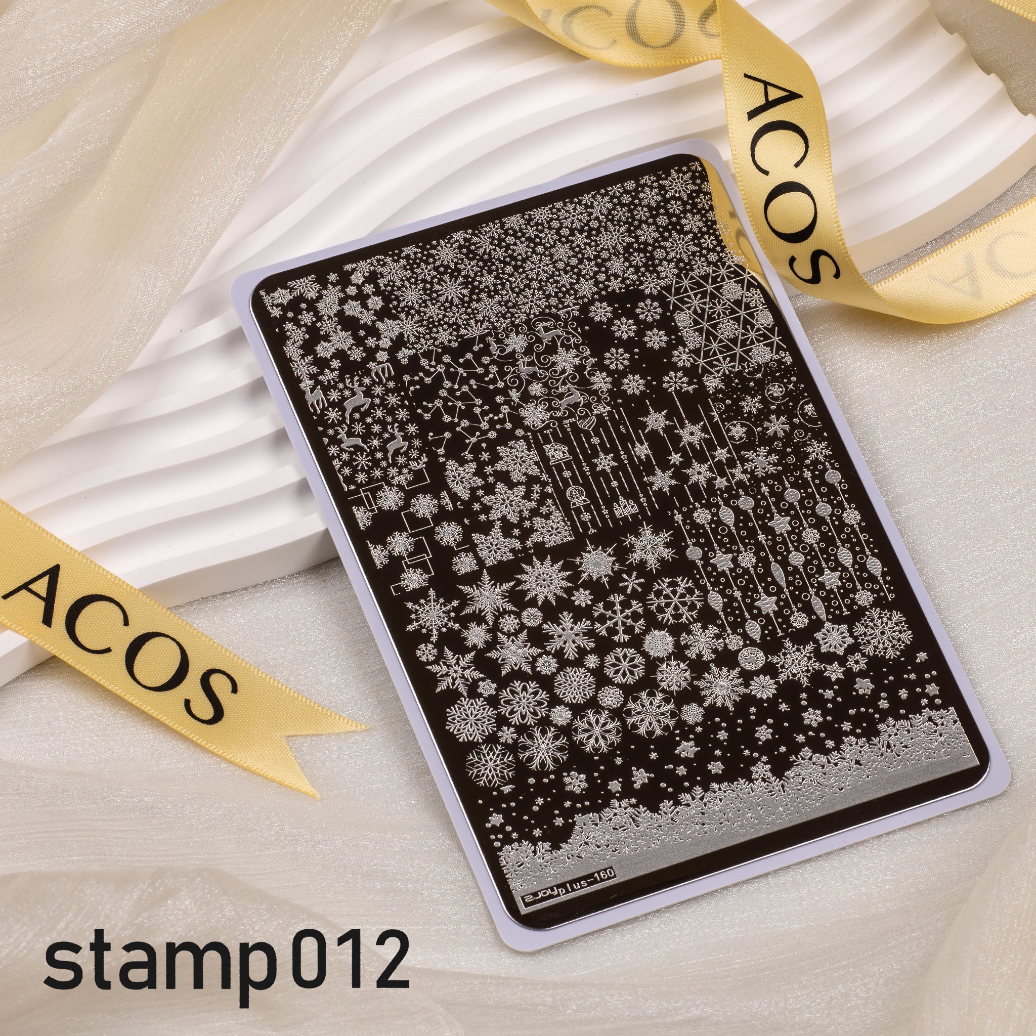 ACOS XL Large Stamping Plates Nail Art Designs - Lashmer