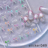 ACOS Nail Art Stickers -- Butterfly #015 - Lashmer