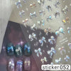 ACOS Nail Art Stickers -- Butterfly #018 - Lashmer
