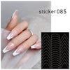 ACOS Nail Art Stickers -- French - Lashmer