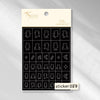 ACOS Nail Art Stickers -- Multi Shape - Lashmer
