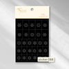 ACOS Nail Art Stickers -- Multi Shape - Lashmer
