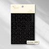ACOS Nail Art Stickers -- Multi Shape - Lashmer