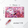 ACOS Nail Art Stickers -- Marble - Lashmer