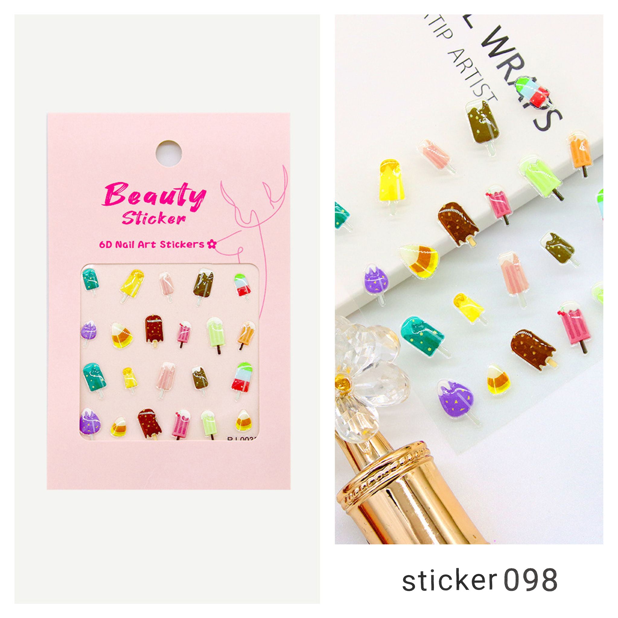 ACOS Nail Art Stickers -- Jewelry - Lashmer
