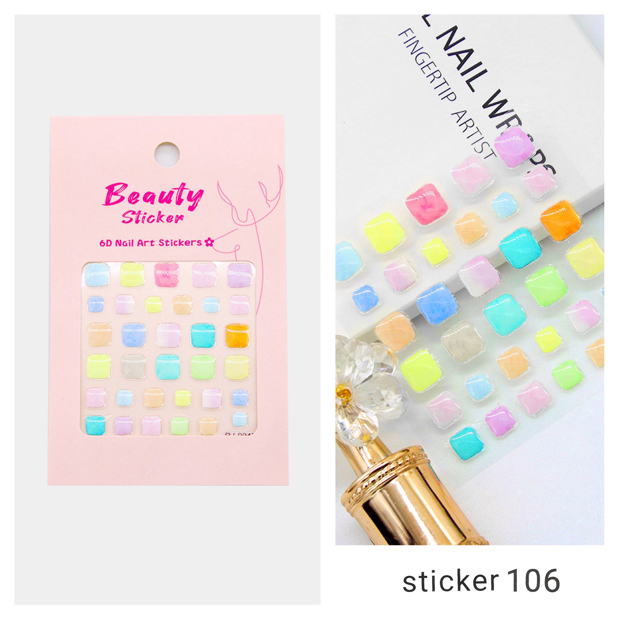 ACOS Nail Art Stickers -- Jewelry - Lashmer