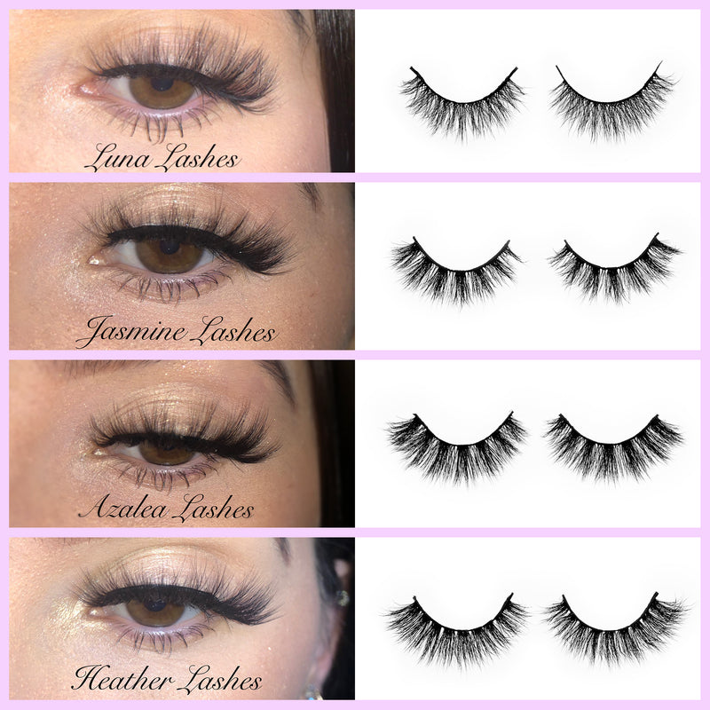 No Mink//Faux Mink Strip Lashes--Waga - Lashmer Nails&Eyelashes Supplier