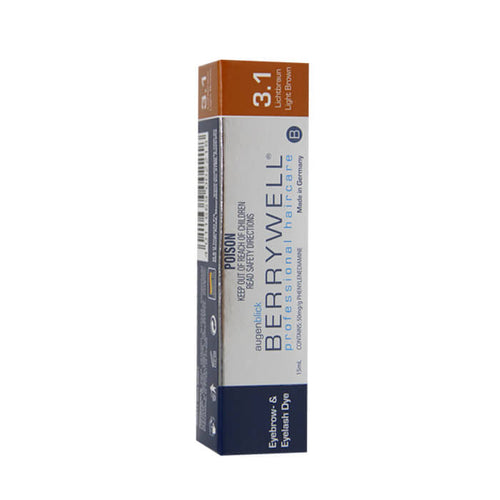 Berrywell Eyebrow And Eyelash Tint Light Brown 15ml - Lashmer Nails&Eyelashes Supplier