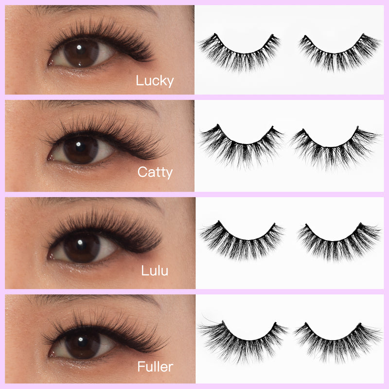 No Mink//Faux Mink Strip Lashes--Mo Mo Cha - Lashmer Nails&Eyelashes Supplier