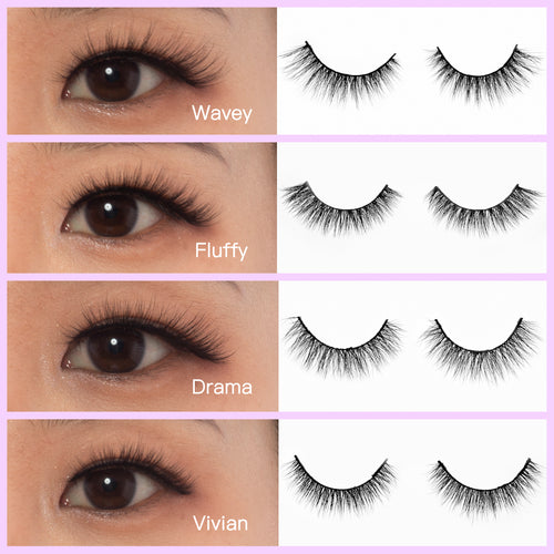 No Mink//Faux Mink Strip Lashes--La La Lei - Lashmer Nails&Eyelashes Supplier