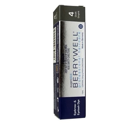 Berrywell Eyelash Tint Graphite - 4. 15ml - Lashmer Nails&Eyelashes Supplier