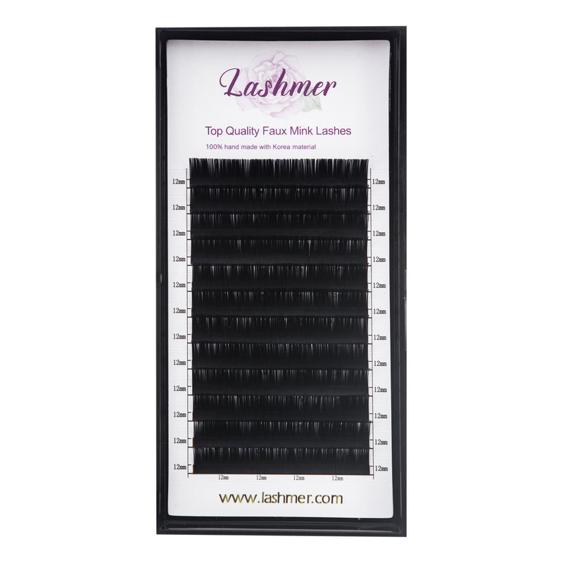 Silk Flat  Lashes (0.15/0.20) D Curl - Lashmer Nails&Eyelashes Supplier