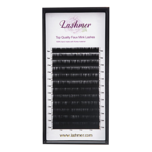 Classic Lashes  D Curl  (0.15/0.18/0.20) - Lashmer Nails&Eyelashes Supplier