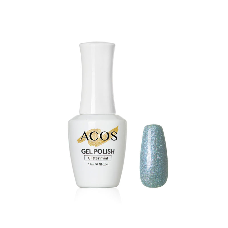 ACOS Gel Colour Coat Glitter (15ml) - Lashmer Nails&Eyelashes Supplier