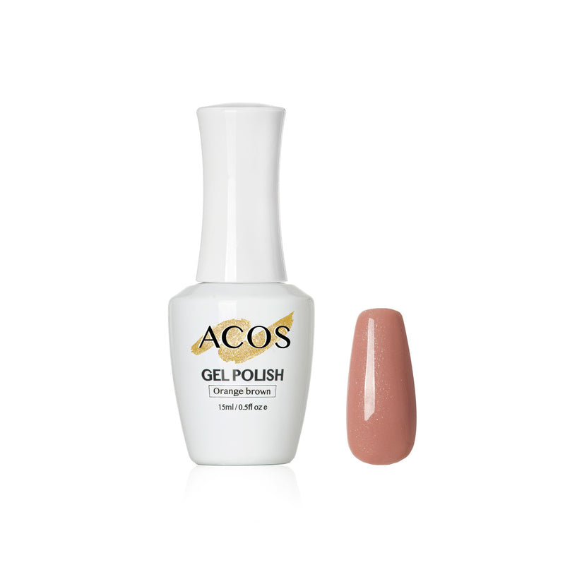 ACOS Gel Colour Coat Orange (15ml) - Lashmer Nails&Eyelashes Supplier
