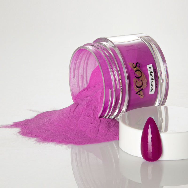 ACOS Dipping & Acrylic Powder (2in1) Purple (50gm) - Lashmer Nails&Eyelashes Supplier
