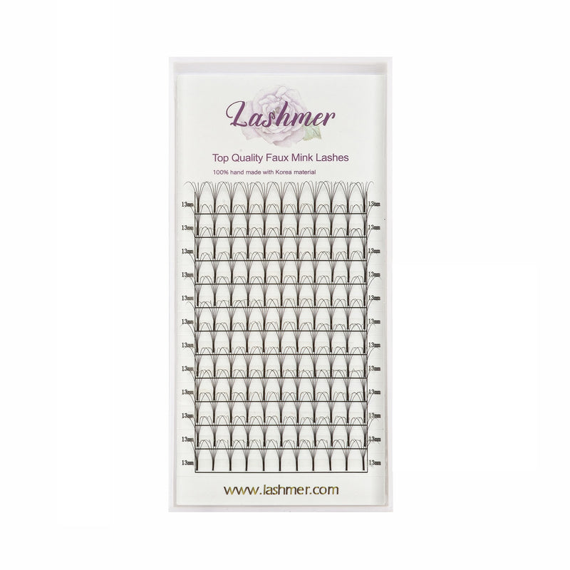 D Curl Long Stem premade Fans(3D, 4D, 5D, 6D) - Lashmer Nails&Eyelashes Supplier