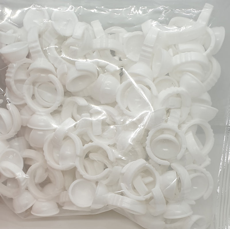 Glue Rings(100pcs/pack) - Lashmer Nails&Eyelashes Supplier
