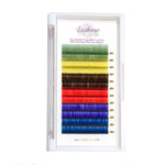 Color Volume Eyelashes  D Curl  (0.07) - Lashmer Nails&Eyelashes Supplier