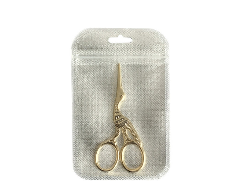 Eyelash/ Beauty Scissors ( Gold Bird Style ) - Lashmer Nails&Eyelashes Supplier