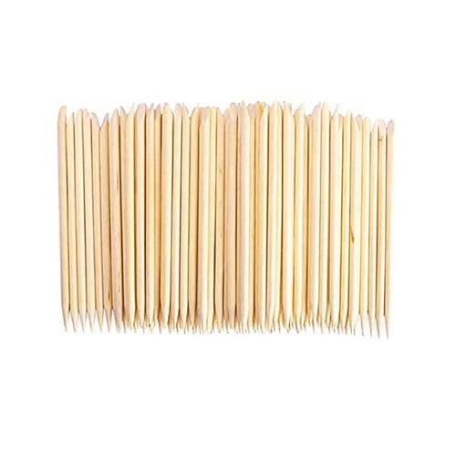 Cuticle wood sticks--100PK - Lashmer Nails&Eyelashes Supplier